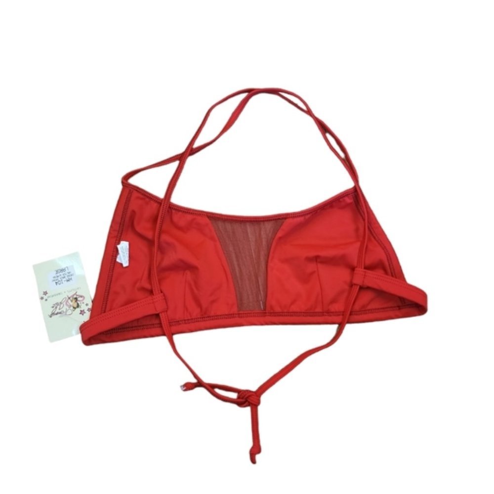 Red bikini top - Picture 2 of 3